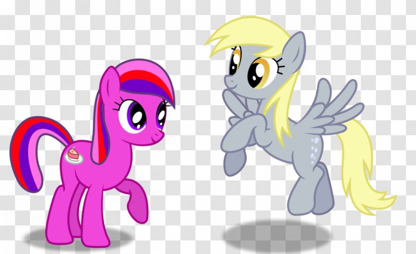 Pony Derpy Hooves Pinkie Pie Cherry - Cartoon - Hanging Transparent PNG