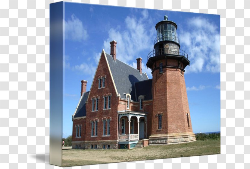 Block Island Southeast Light Lighthouse Middle Ages Facade Property - House - Drawing Transparent PNG