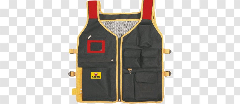 Clothing Tool Waistcoat Belt Zipper - Vest Transparent PNG