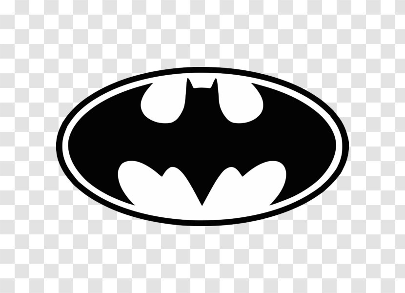 Batman Logo Decal Bat-Signal Stencil - Superhero Transparent PNG