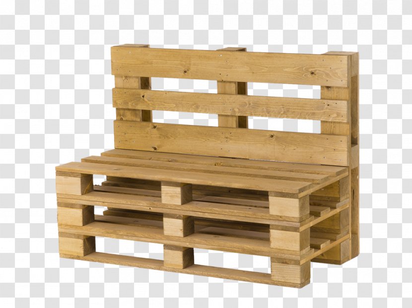 Bench Garden Furniture Pallet Plywood - Hardwood Transparent PNG