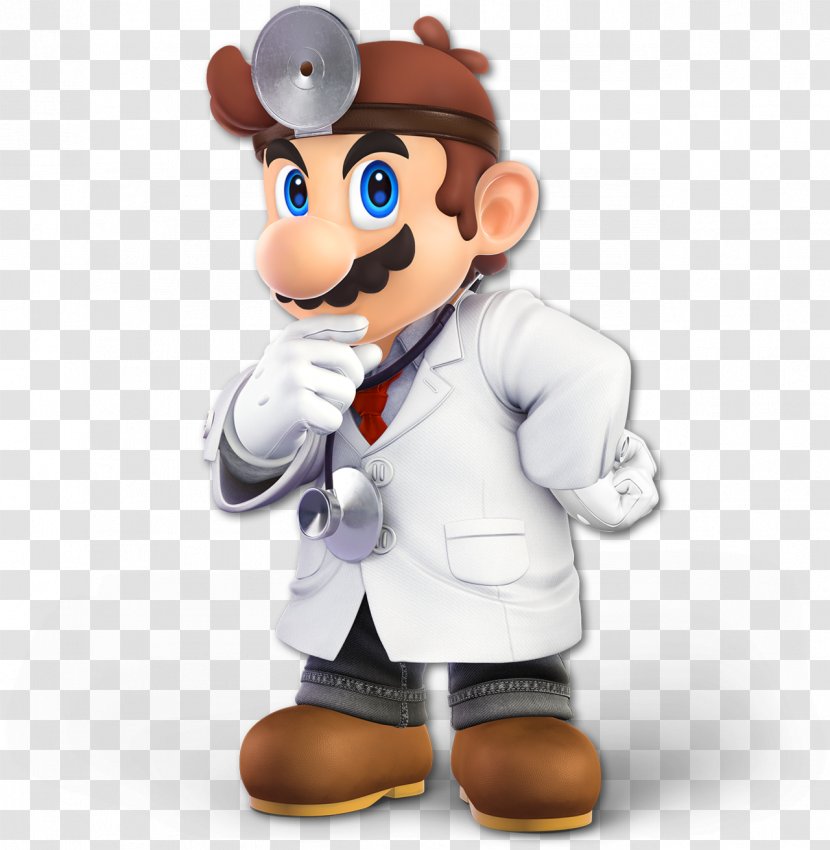 Dr. Mario Super Smash Bros.™ Ultimate Bros. For Nintendo 3DS And Wii U Luigi - Toy - Battletoads Cartoon Transparent PNG