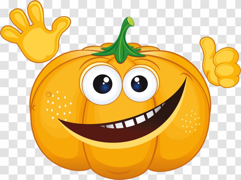 Pumpkin Smile - Pixel - Smiling Transparent PNG