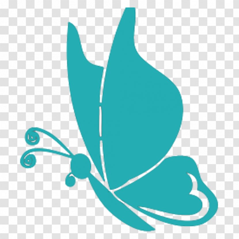 Butterfly Silhouette - Plant Logo Transparent PNG