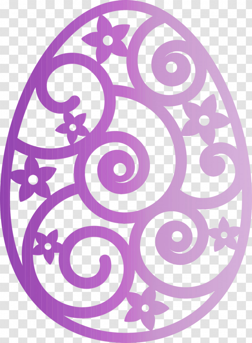 Violet Purple Circle Pattern Spiral Transparent PNG