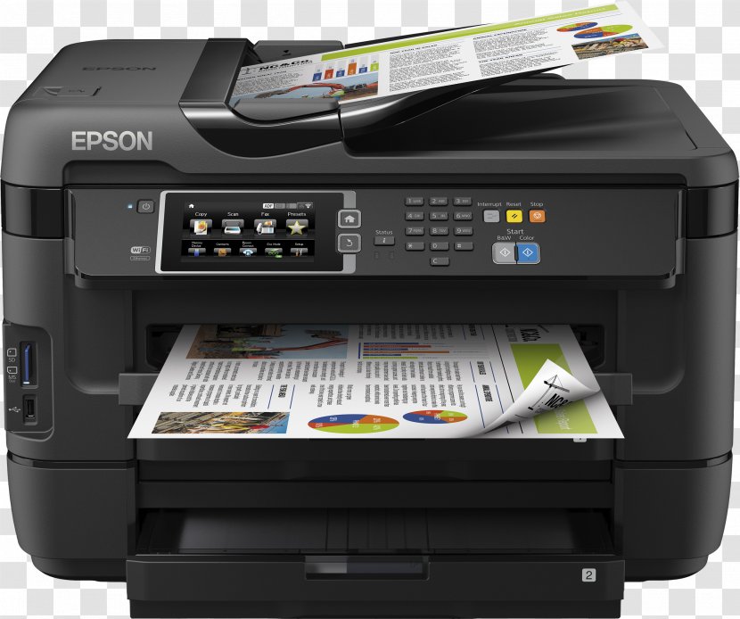 Multi-function Printer Inkjet Printing Epson - Ink Cartridge Transparent PNG