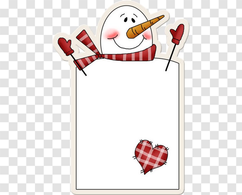Snowman Paper Greeting & Note Cards Post - Watercolor Transparent PNG