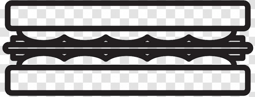 Car Black & White - M - Line Angle Font Transparent PNG