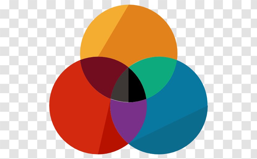 RGB Color Model Icon Design - Orange - Business Transparent PNG
