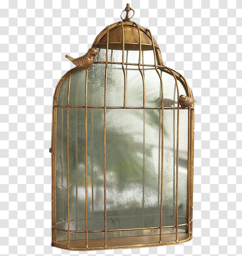 Cage Metal Bird Table Vintage Clothing - Wall Transparent PNG