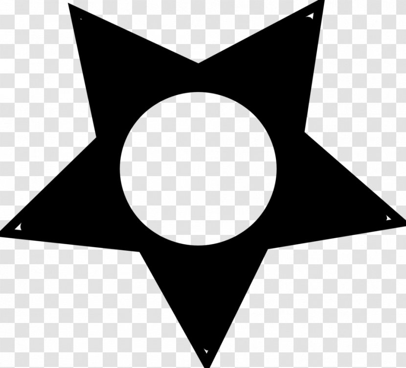 Light Symbol Chart Diagram Clip Art - Wiring - Black Star Transparent PNG