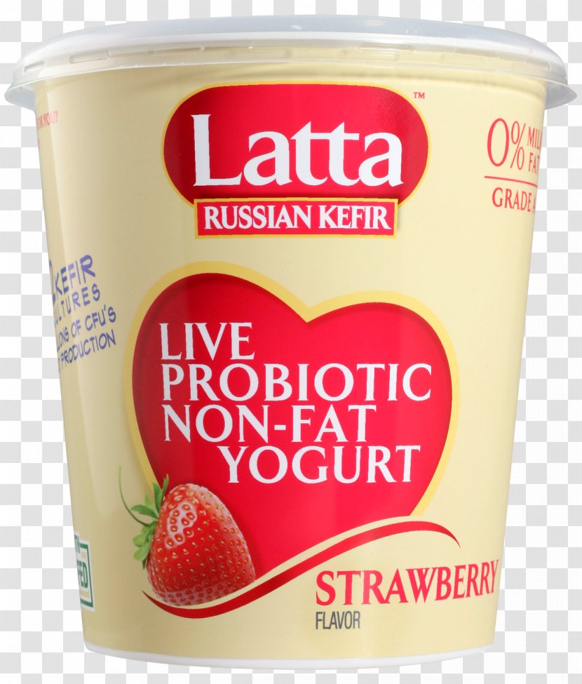Strawberry Crème Fraîche Diet Food Yoghurt Red Transparent PNG