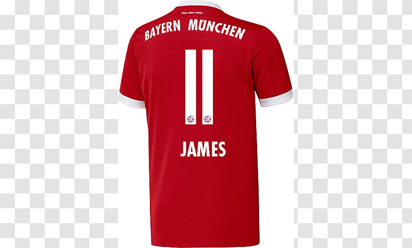 FC Bayern Munich 2018 FIFA World Cup T-shirt Bundesliga Jersey - Active Shirt Transparent PNG