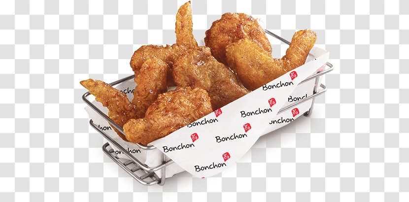 Chicken Nugget Fried Fingers Pakora - Frying - Bonchon Menu Transparent PNG
