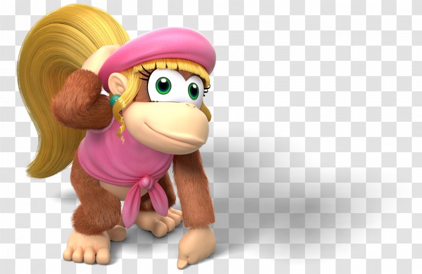 Donkey Kong Country: Tropical Freeze Country 3: Dixie Kong's Double Trouble! 2: Diddy's Quest Returns - Nintendo - Stuffed Toy Transparent PNG