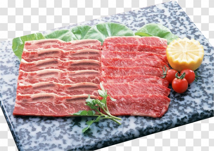 Red Meat Food Beef Cooking - Cartoon Transparent PNG