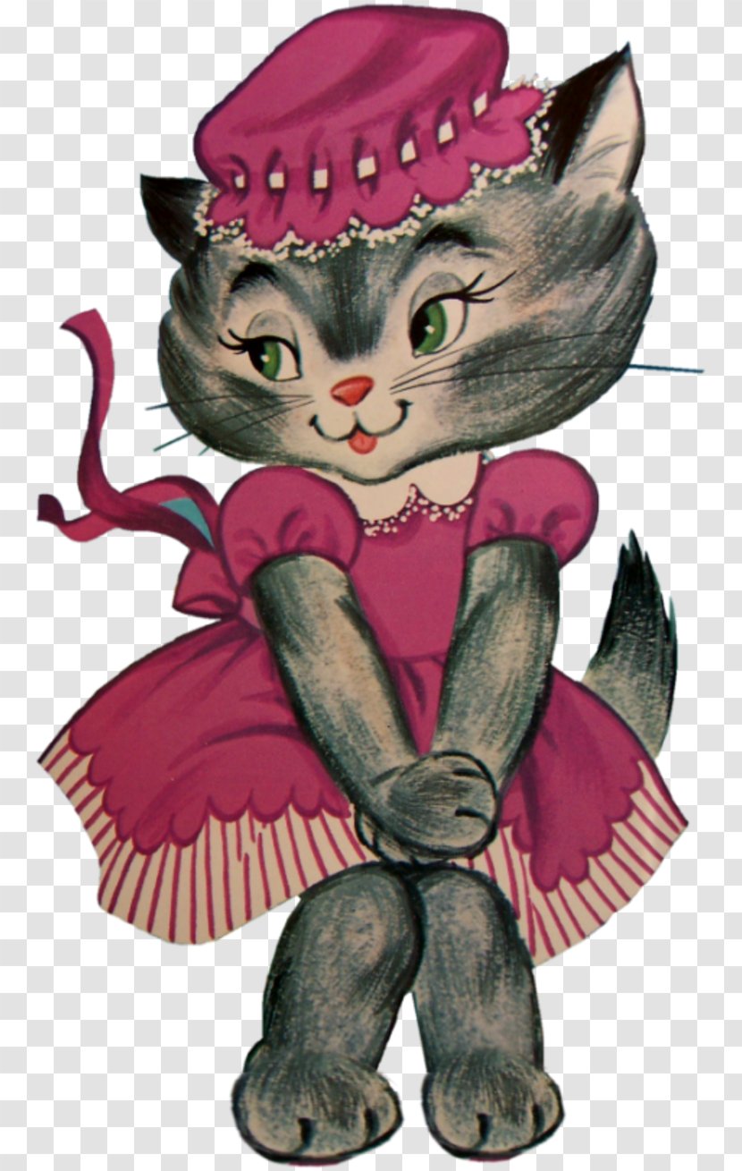 Whiskers Kitten Cat Fairy - Flower Transparent PNG