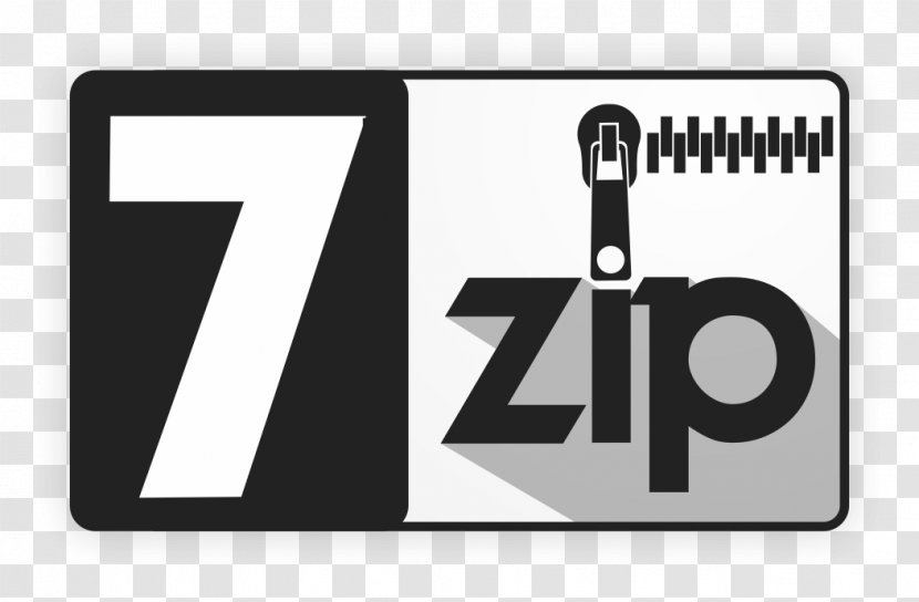 7-Zip Data Compression Archive File - Symbol - Emits Vector Transparent PNG