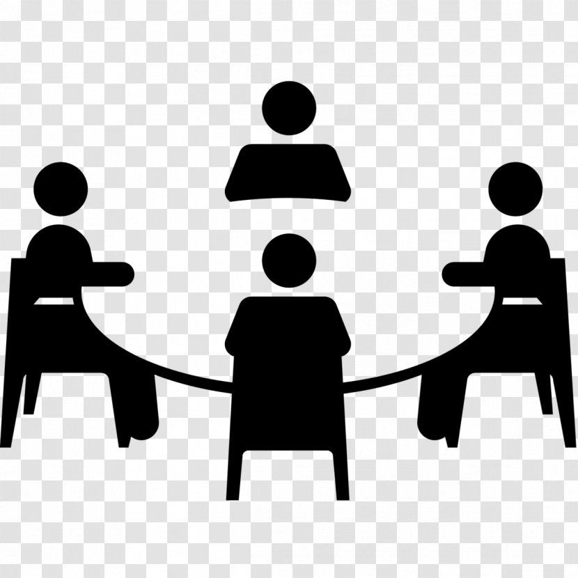 Group Work Discussion Clip Art - Silhouette - Teaching Transparent PNG