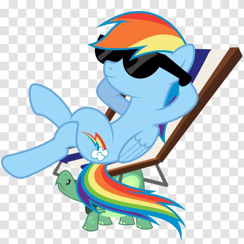 Rainbow Dash Pony Fluttershy Yanoda - Vertebrate - Take A Break Transparent PNG