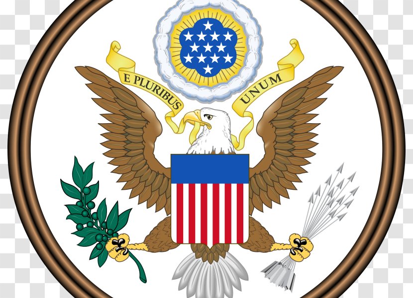 Great Seal Of The United States Federal Government E Pluribus Unum President - Grootzegel Transparent PNG