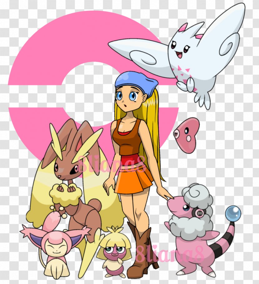 Pokémon Trainer Lopunny Cycle 1 De - Flower - Pokemon Transparent PNG