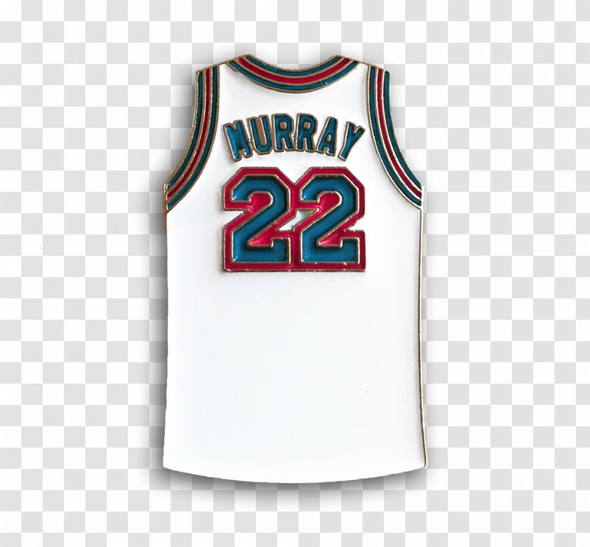 Sports Fan Jersey T-shirt Sleeveless Shirt Logo - Brand - Bill Murray Transparent PNG