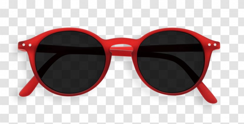 IZIPIZI Sunglasses Red Fashion - Navy Blue Transparent PNG
