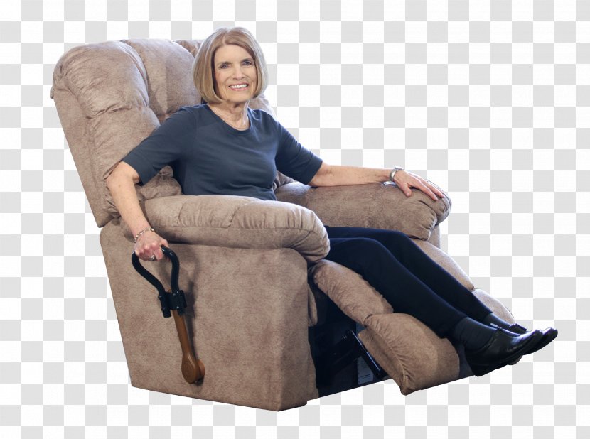 Recliner Lift Chair Handle Furniture - Cartoon - Comfortable Chairs Transparent PNG