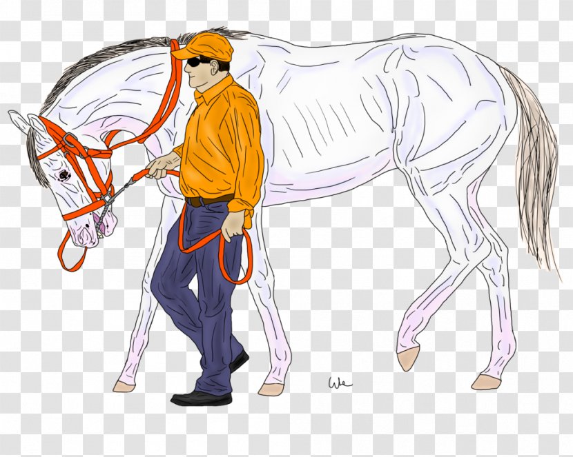 Mustang Rein Pack Animal Donkey - Mythical Creature - Preakness Stakes Transparent PNG