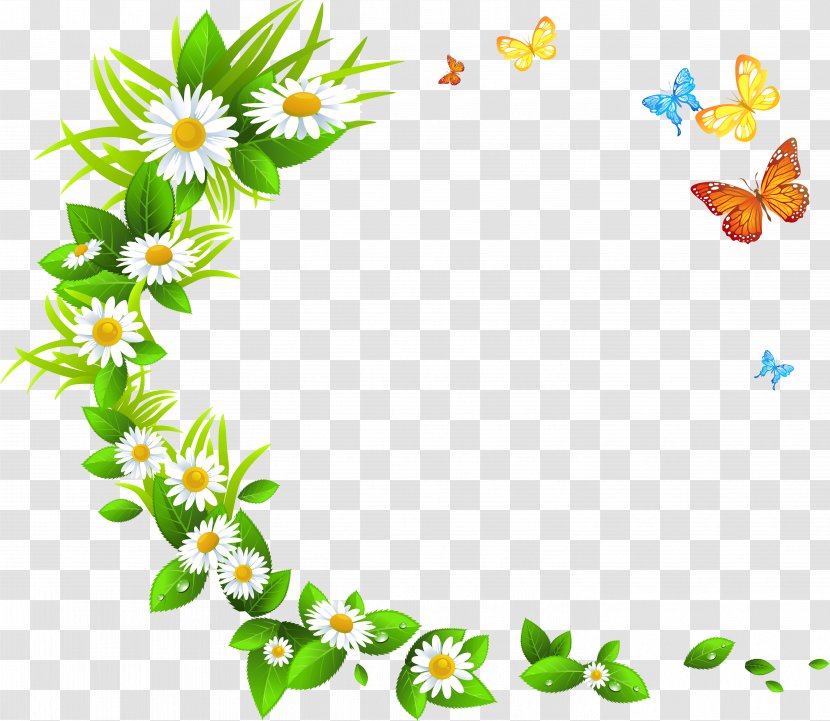 Easter Bunny Egg Happiness Wish - Moths And Butterflies - Garland Transparent PNG