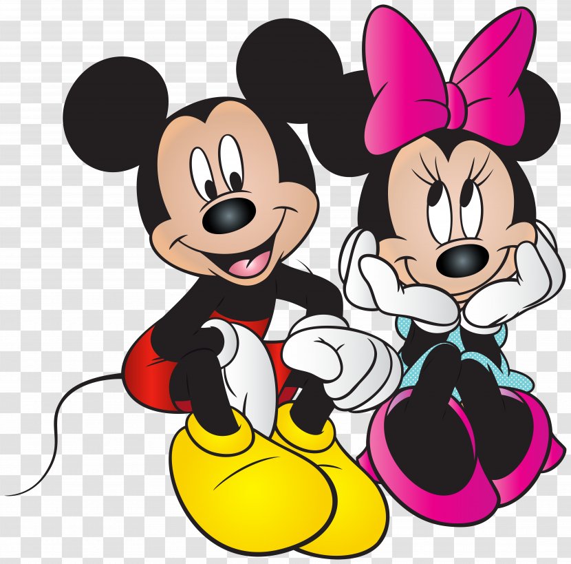 Mickey Mouse Minnie Donald Duck Goofy Daisy - Fictional Character - And Free Clip Art Image Transparent PNG