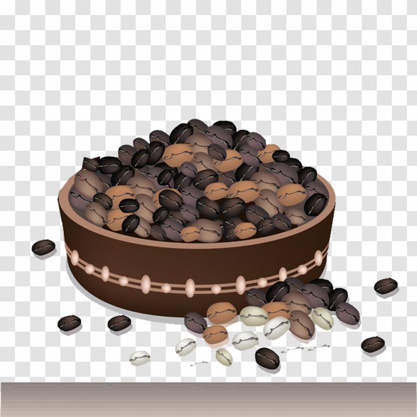 Coffee Bean Kopi Luwak Roasting - Coffeemaker - Jar Of Beans Transparent PNG