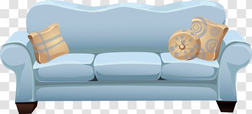 Couch Furniture Cushion Clip Art - Sofa Bed - Chair Transparent PNG