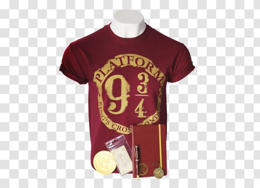 T-shirt The Harry Potter Shop At Platform 9 3/4 And Deathly Hallows Fandom - Shirt - Gift Collection Transparent PNG