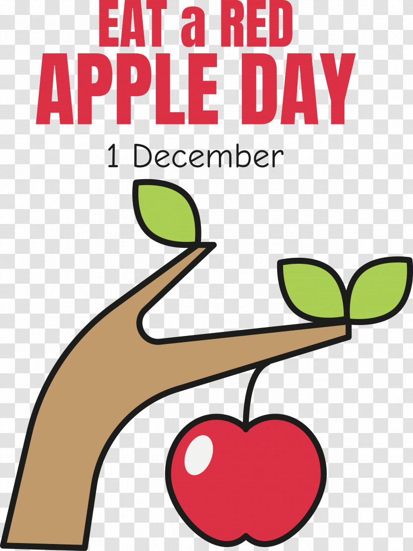 Eat A Red Apple Day Red Apple Fruit Transparent PNG