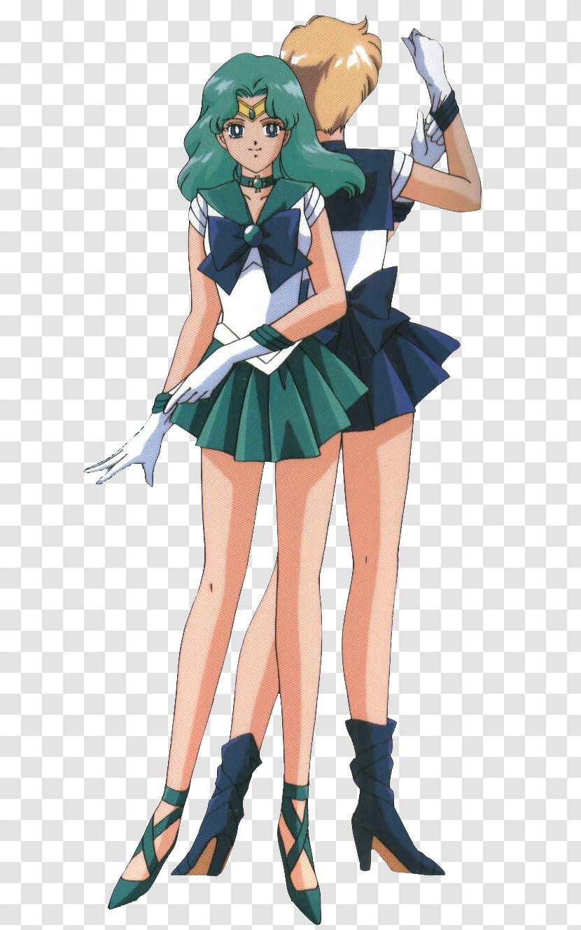 Sailor Neptune Uranus Moon Mars Jupiter - Flower Transparent PNG