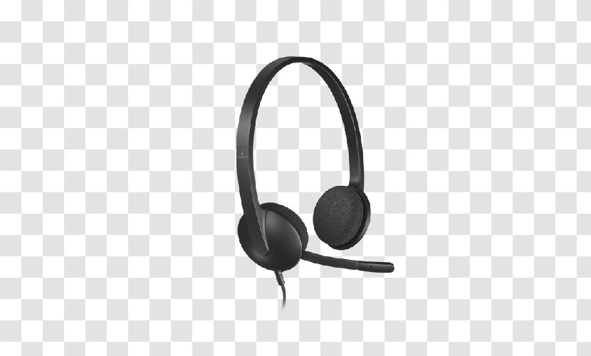 Logitech H340 Headphones Microphone USB - Technology Transparent PNG