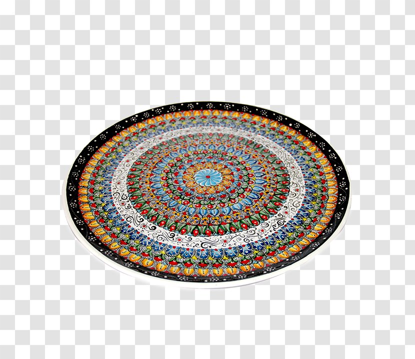 Symmetry Pattern - Plate - Cappadocia Transparent PNG