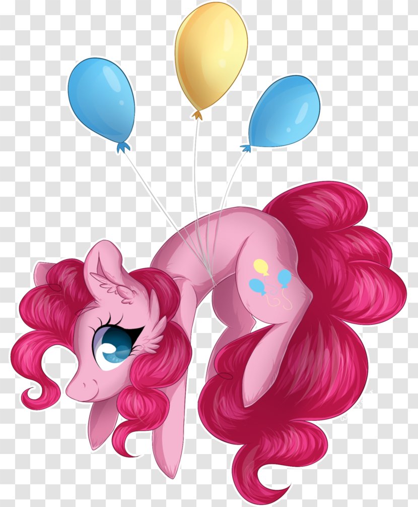 Pinkie Pie Rarity Balloon Art Transparent PNG