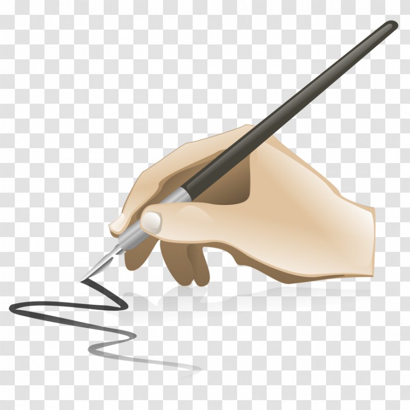 Drawing Hands Praying The Head And Clip Art - Hand - Calligraphic Cliparts Transparent PNG