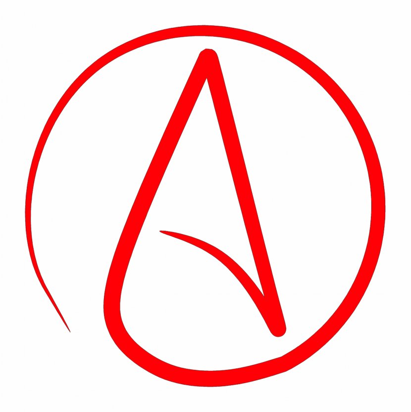 Negative And Positive Atheism Symbol Atheist Alliance International Agnosticism - Area - Judaism Transparent PNG