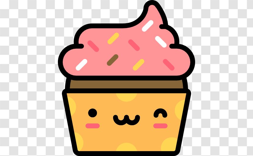 Cupcake American Muffins Bakery Dessert Food - Smile - CupCake Icon Transparent PNG