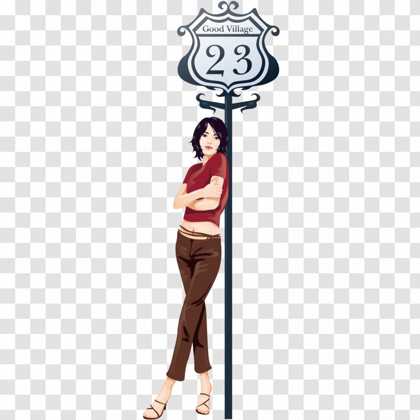 Illustration - Shoe - Women Rely On Stop Sign Transparent PNG