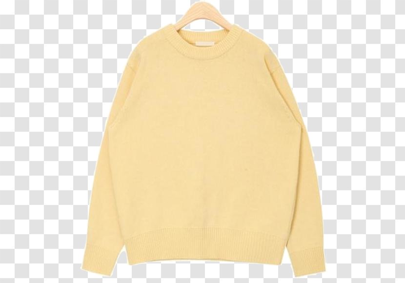 Sleeve Shoulder Sweater - Brushwork Pastel Color Transparent PNG
