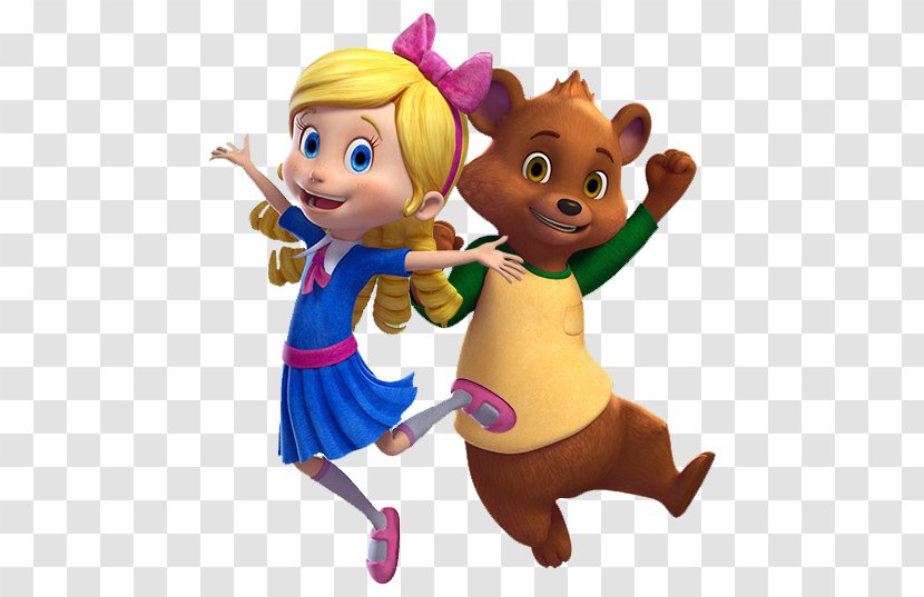 Goldie & Bear Goldilocks And The Three Bears Birthday - Fictional Character - Q Version Of Characters Transparent PNG