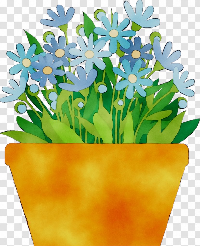Flowerpot Floral Design Drawing Window Box - Flowering Plant - Houseplant Transparent PNG