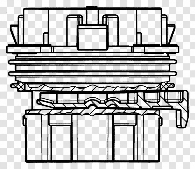 Furniture Line Art - Rectangle - Product Drawing Transparent PNG