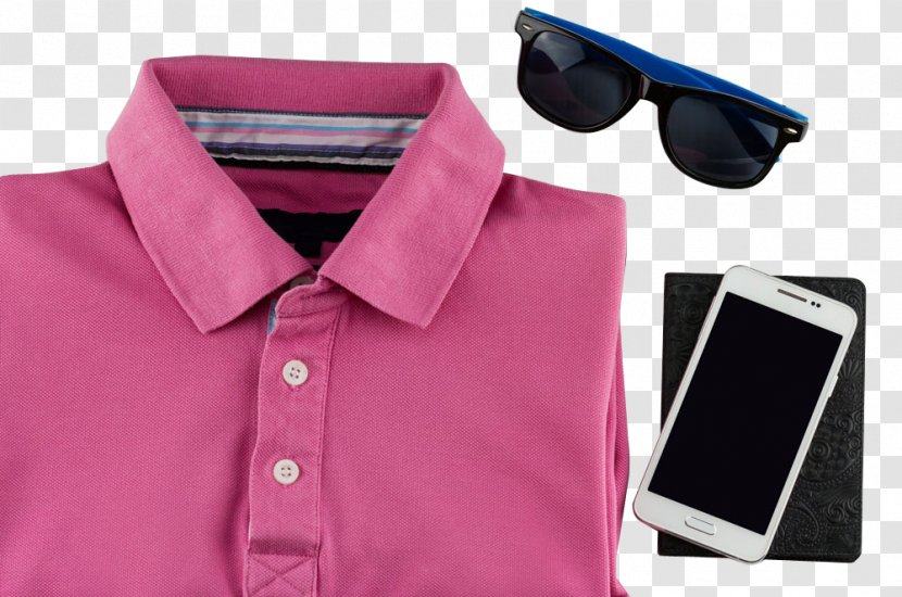 Polo Shirt T-shirt Ralph Lauren Corporation Clothing - T - With Mobile Phone Sunglasses Image Transparent PNG