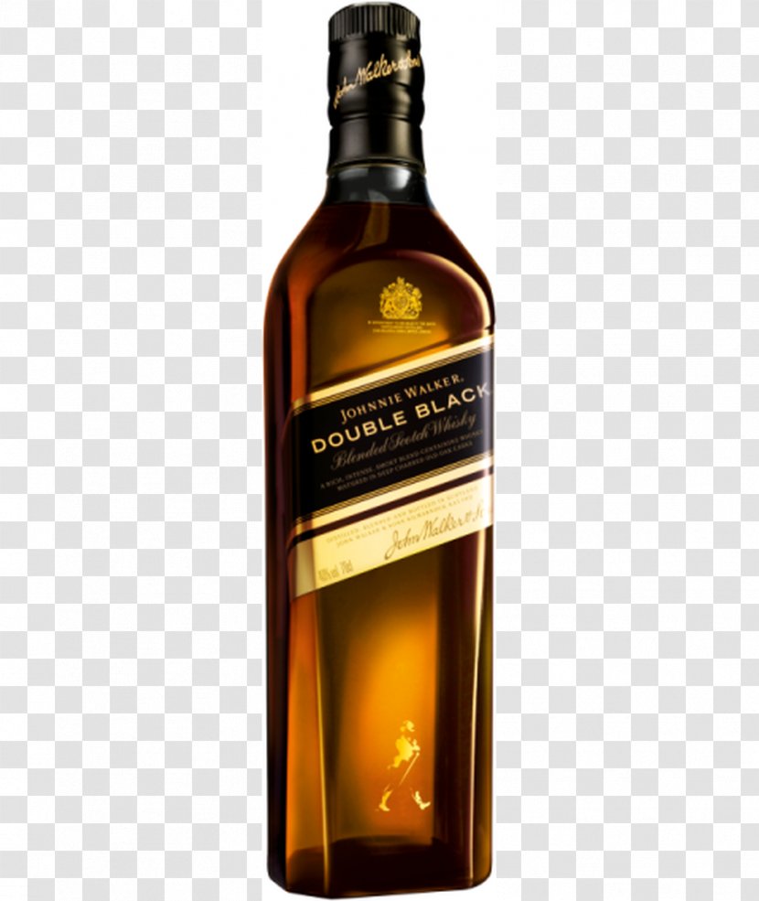 Blended Whiskey Scotch Whisky Liquor Alcoholic Drink - Johnny Walker Logo Transparent PNG